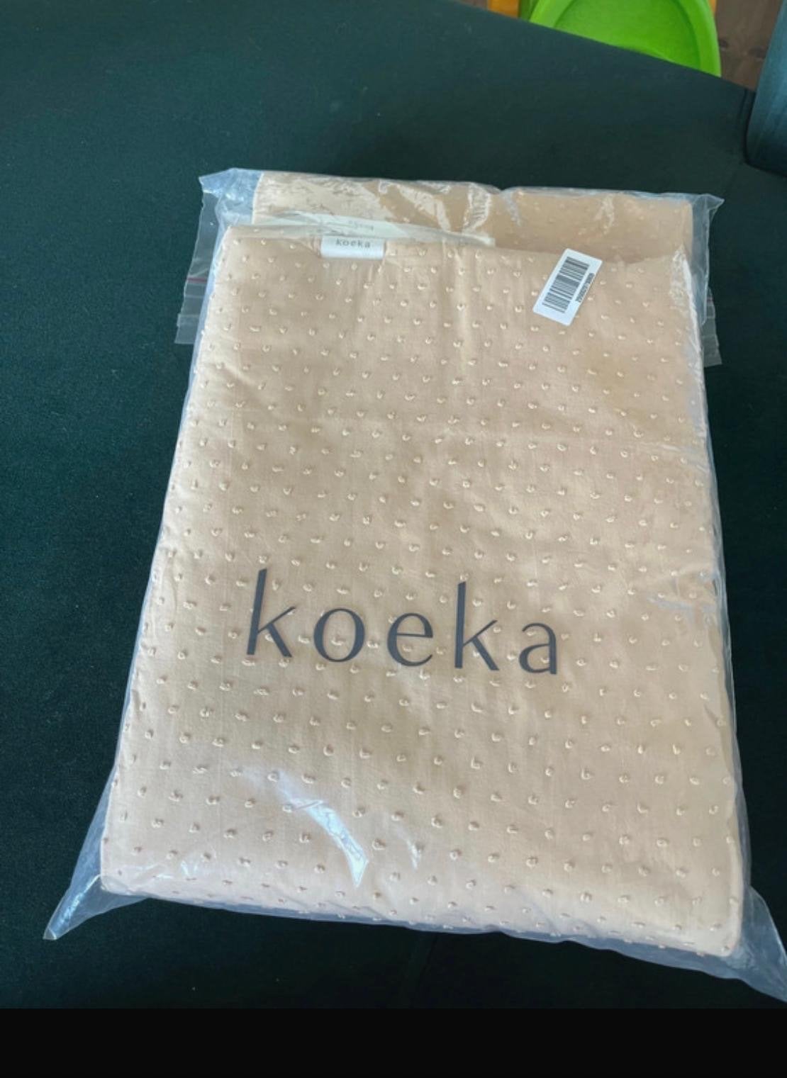 Koeka ledikant bumper/bedomrander zandkleurig, Kinderen en Baby's, Kinderkamer | Beddengoed, Ophalen, Jongetje of Meisje, Beige