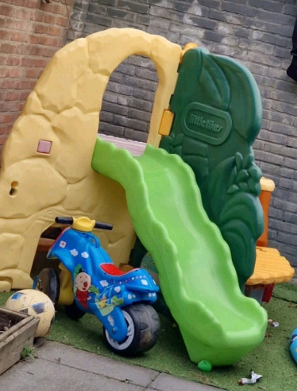 Little Tikes Klimtoestel met Glijbaan, Ophalen, Gebruikt, Glijbaan