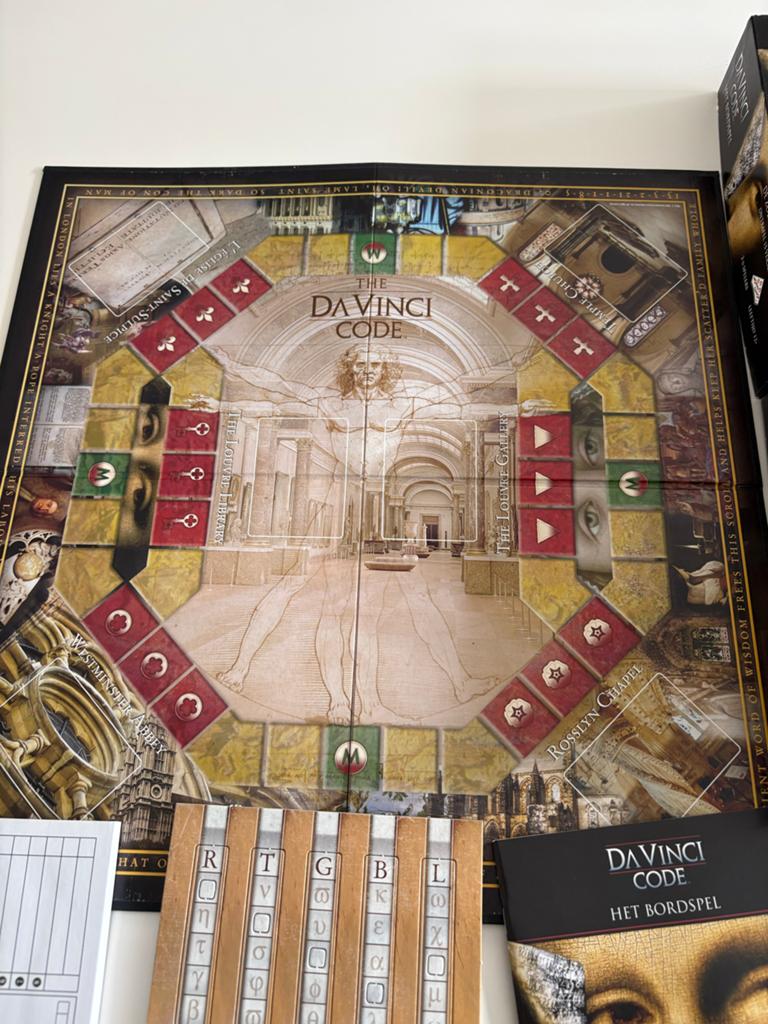 Da Vinci Code Het Bordspel - Mysterieus en Compleet, Hobby en Vrije tijd, Gezelschapsspellen | Bordspellen, Drie of vier spelers