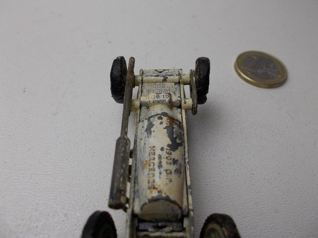 1958 Matchbox Series Lesney Nr Y10 1908 GRAND PRIX MERCEDES., Ophalen of Verzenden, Gebruikt, Auto, Lesney