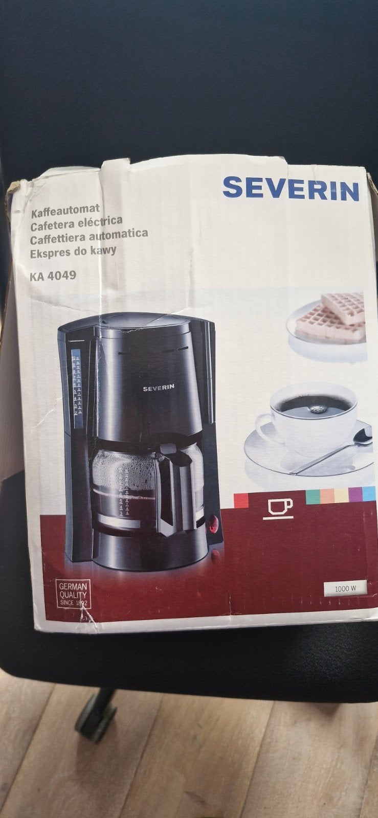 severin koffiezetapparaat / nieuw / ongebruikt / bezorgen, 10 kopjes of meer, Ophalen of Verzenden, Nieuw, Koffiemachine