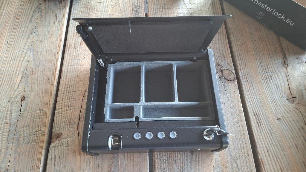 Masterlock MLD08EB digitale compacte Safe kluis vingerafdruk, ,, Nieuw, Ophalen of Verzenden, ,
