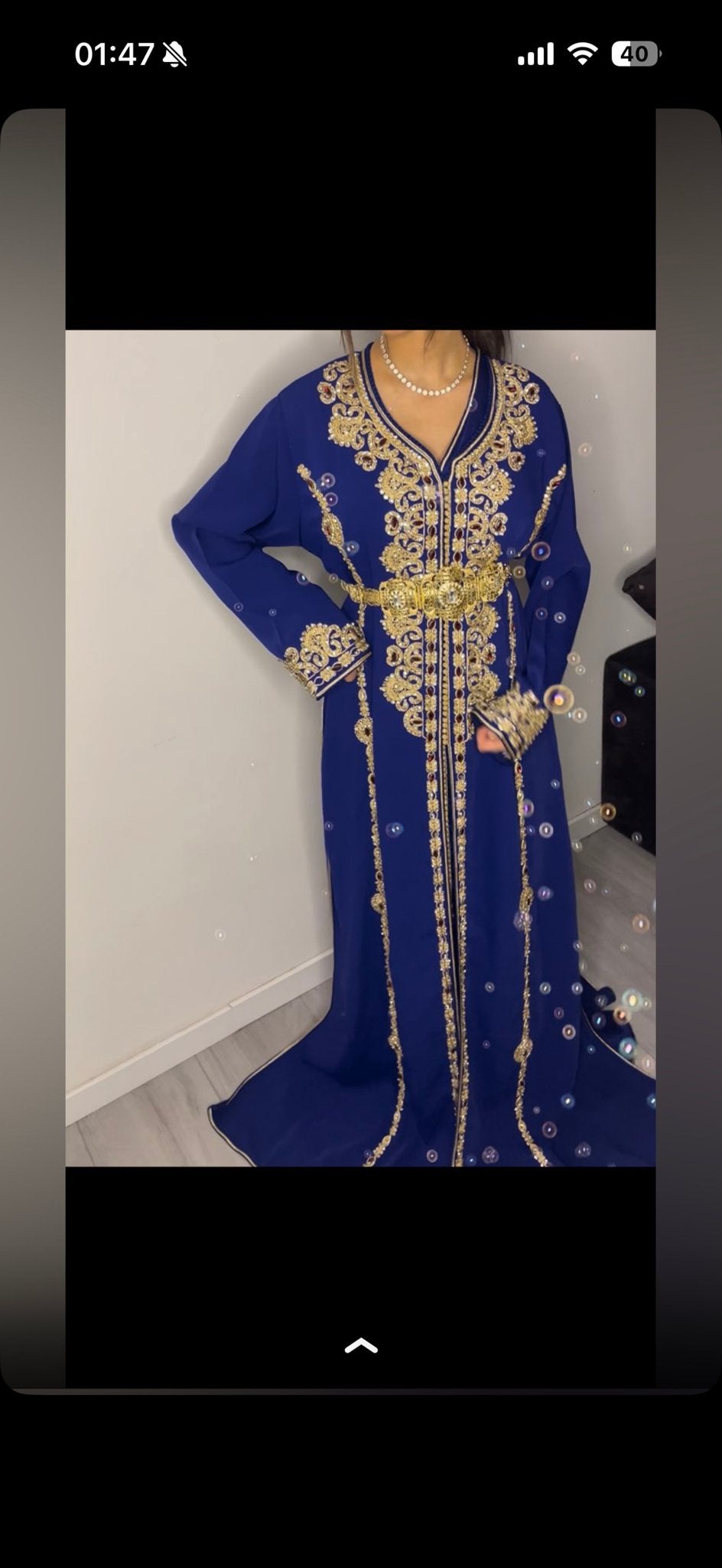 Takshita blauw maat S/M, Maat 38/40 (M), Blauw, Ophalen of Verzenden, Zo goed als nieuw