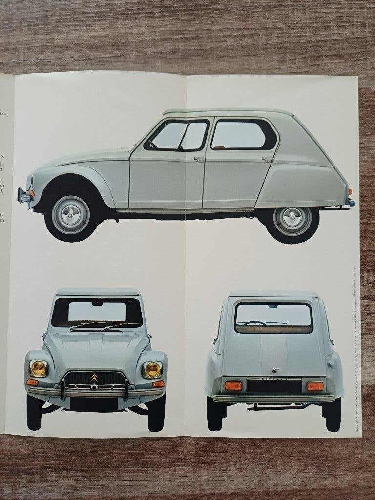Citroen Dyane brochure uit 1967, Verzenden, Gelezen, Citroën