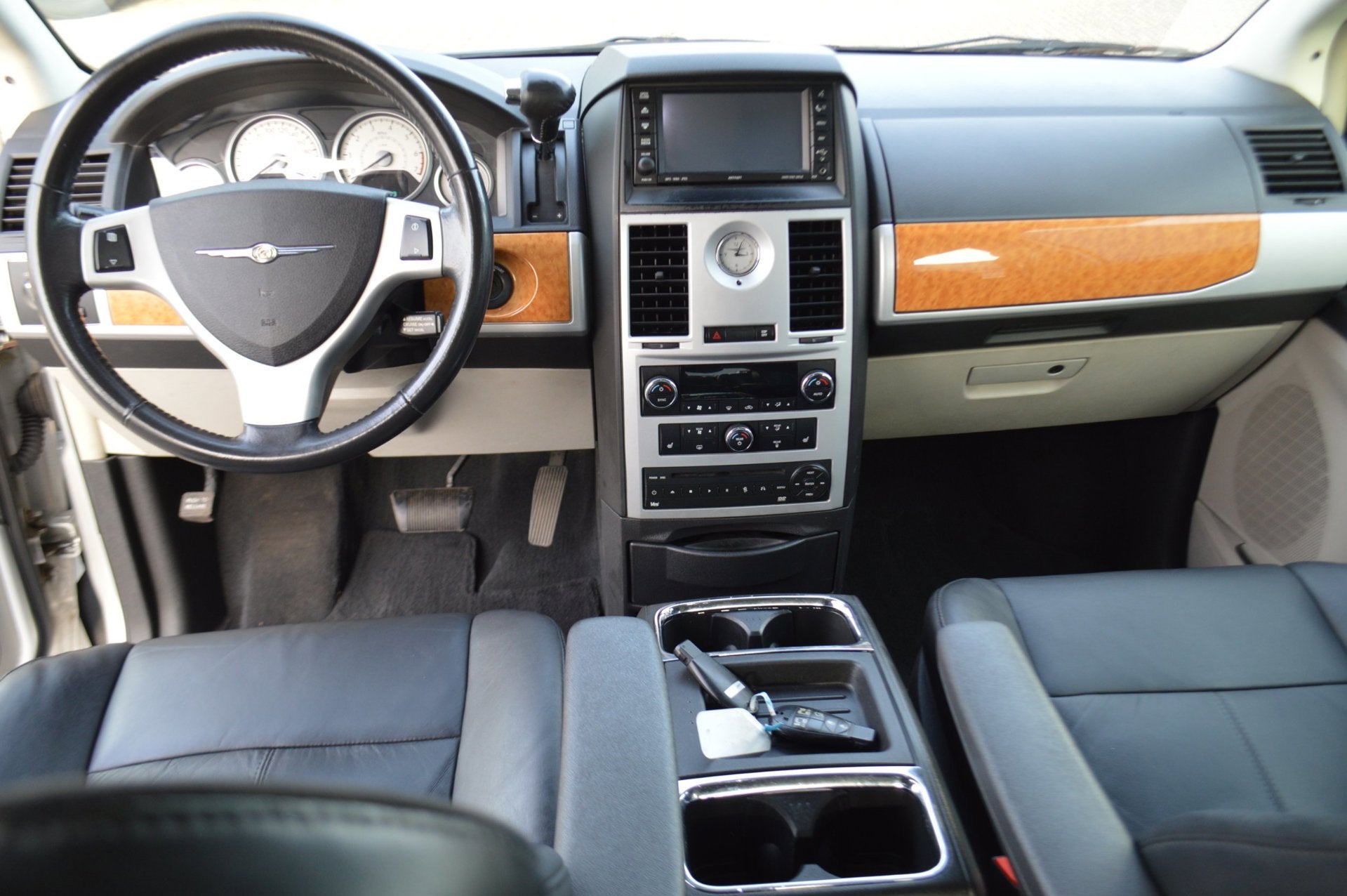 Chrysler Grand Voyager 3.8 V6 Limited,, Auto's, 450 kg, Gebruikt, Zwart, Grand Voyager