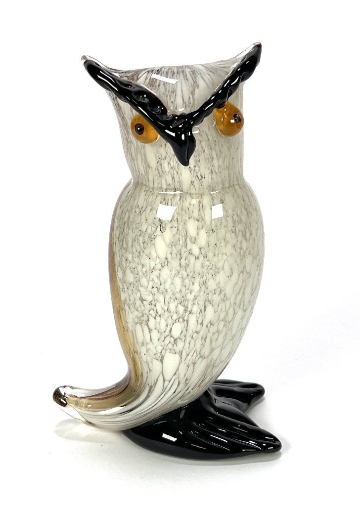 1070. Glazen beeld - uil, ca. 2000, Ophalen, Glas, Handgemaakt, 20 - 50 cm