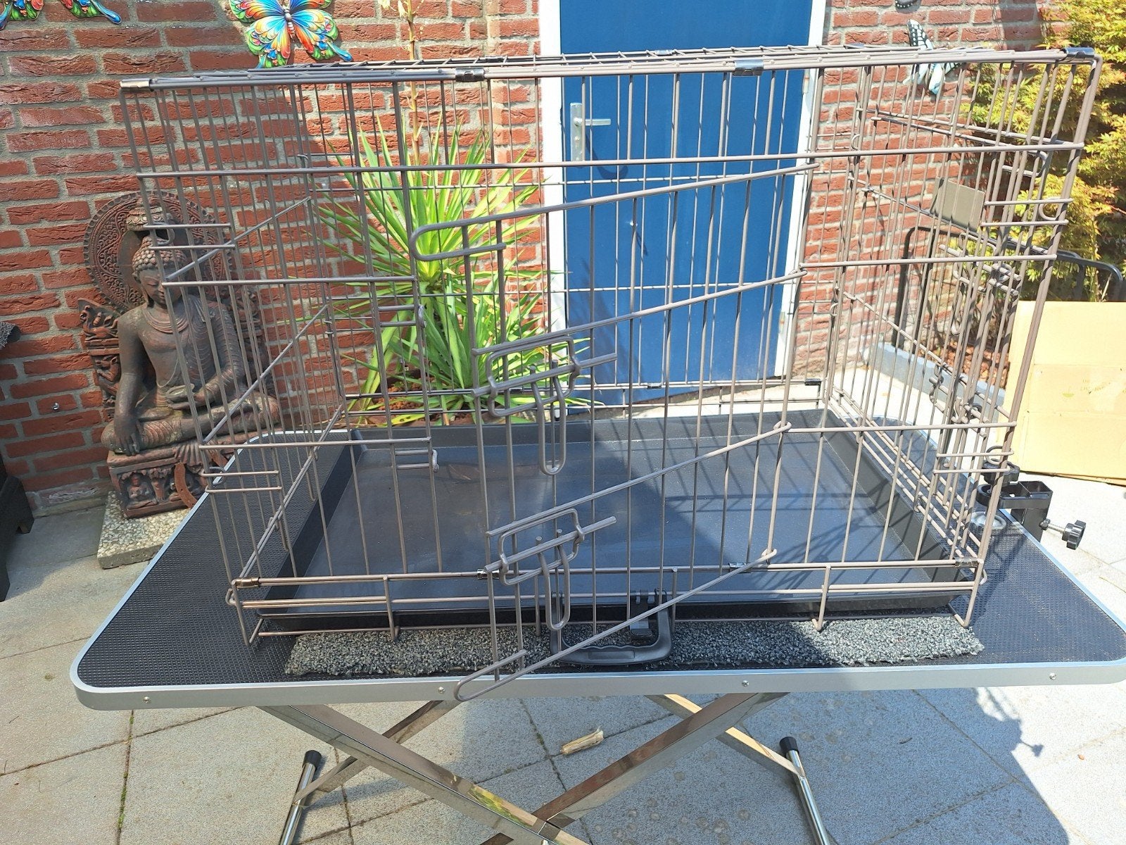Flamingo Bench taupe maat M, Ophalen, Zo goed als nieuw