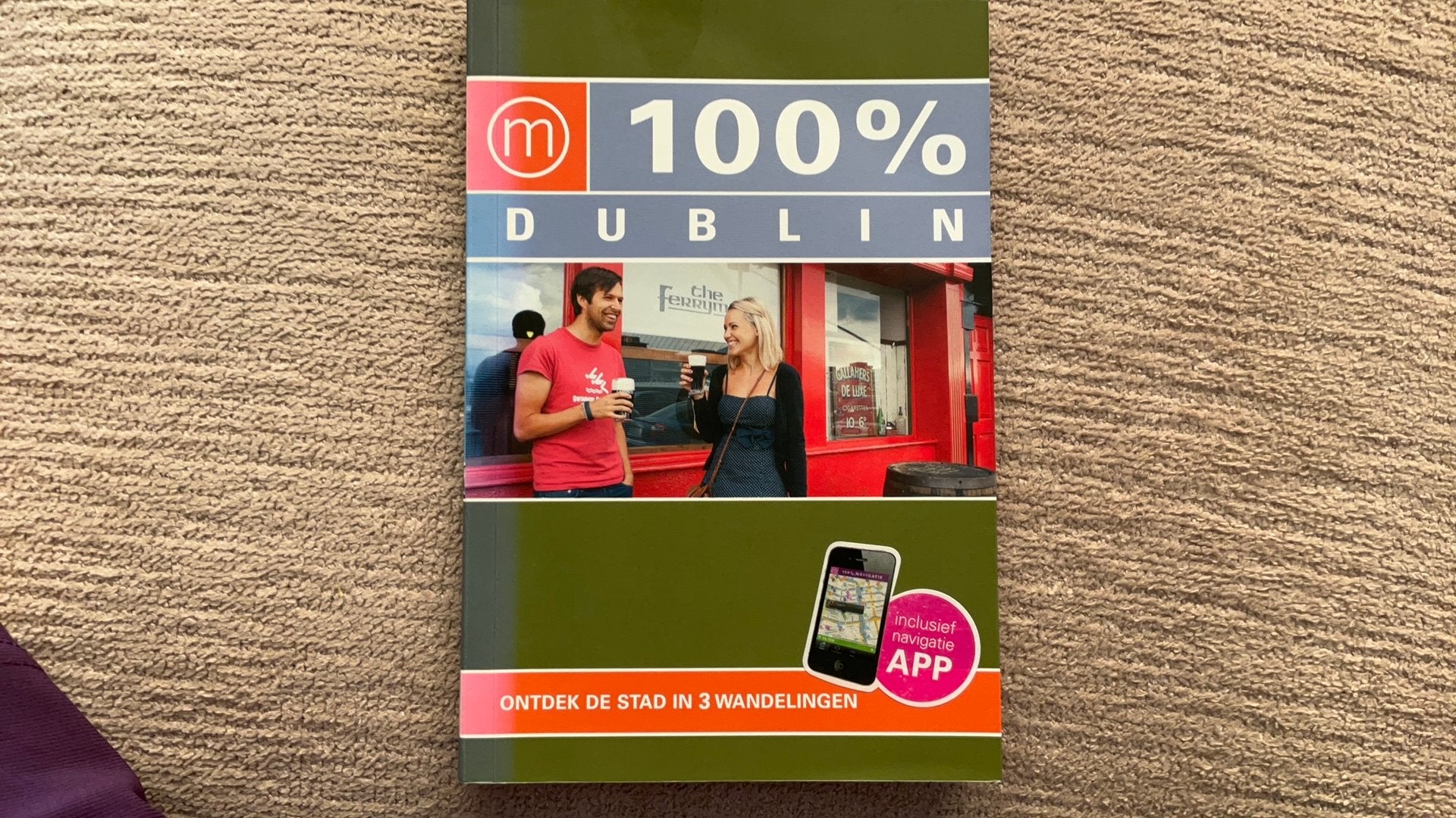 Reisgids 100% Dublin incl. kaart, Ophalen of Verzenden, Gelezen, Europa, Reisgids of -boek