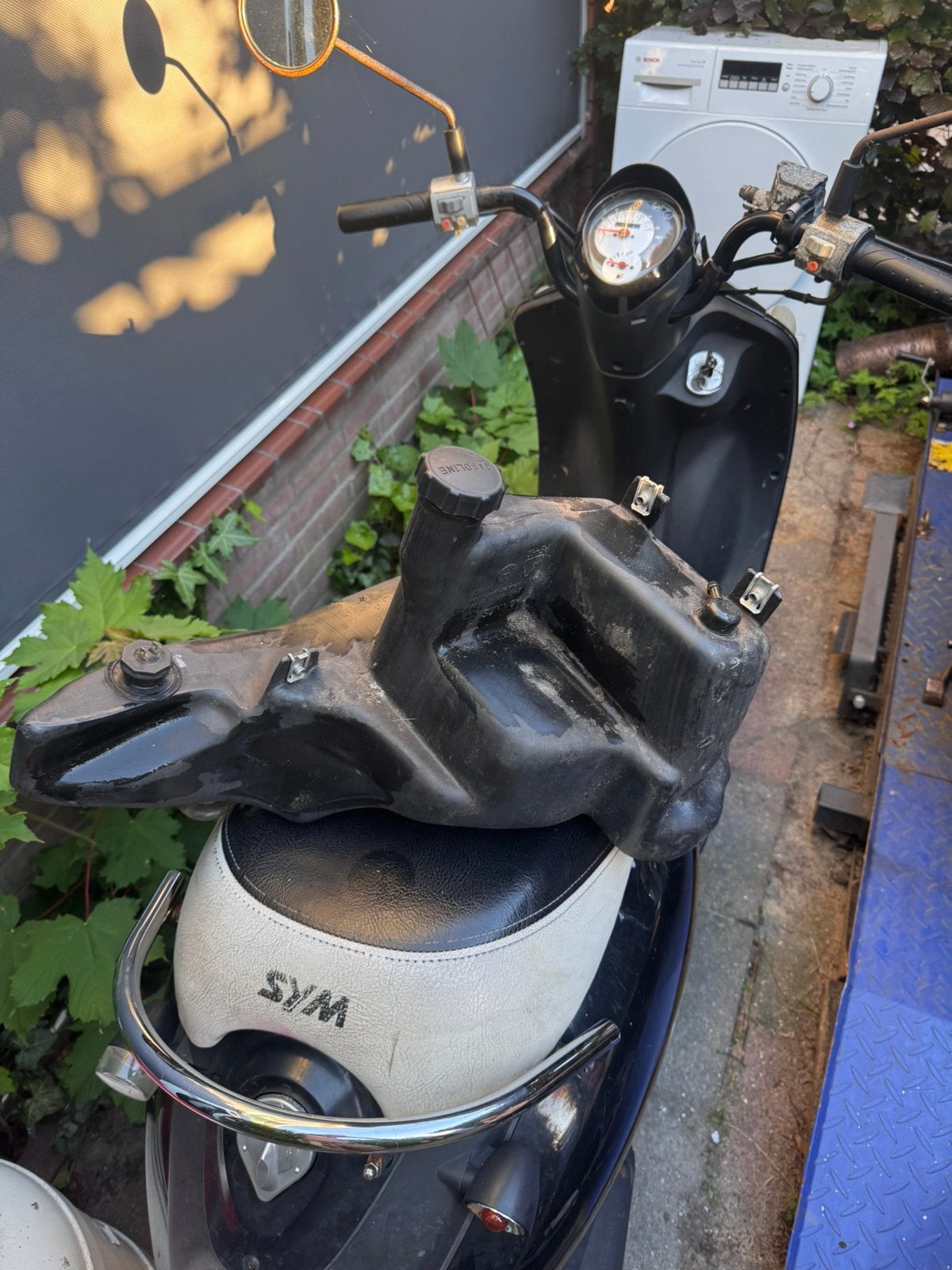 Zip bezine tank, Ophalen of Verzenden