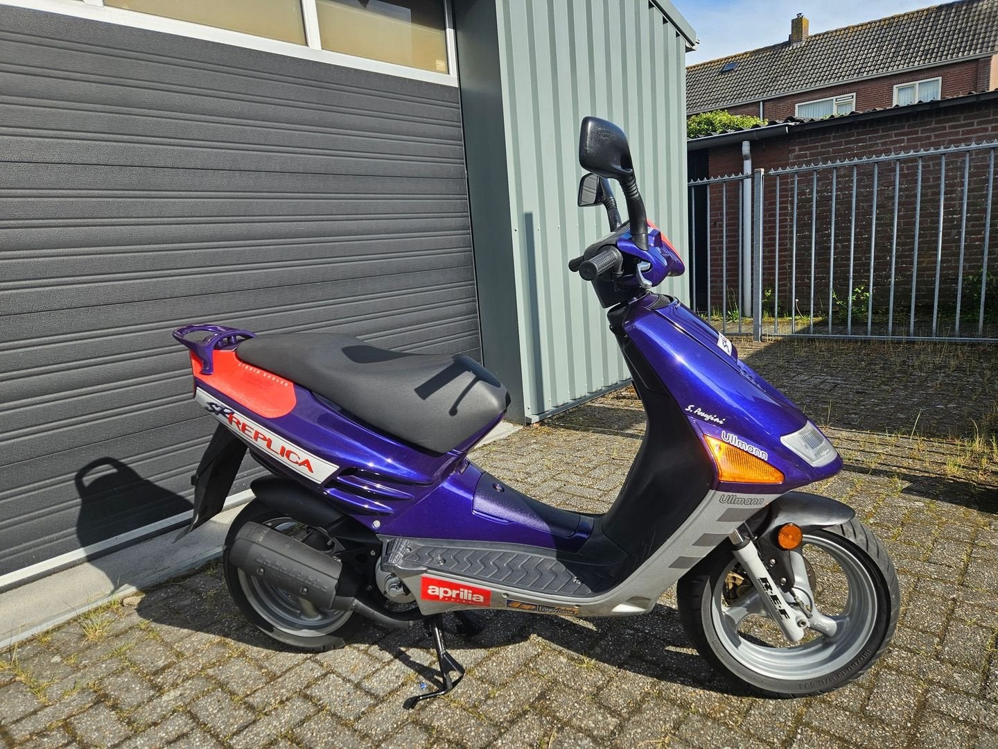 APRILIA SR 50 PERUGINI L.C 1996 PAARS NL KENTEKEN + STICKERS, Ophalen, Gebruikt, Onbekend, SR 50