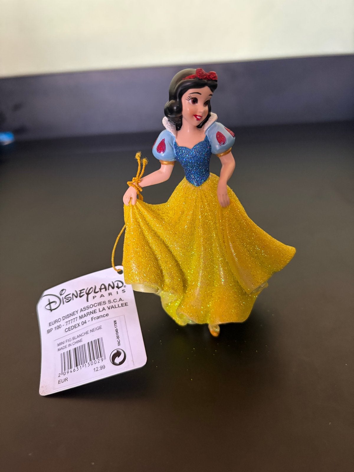 Disneyland Paris Sneeuwwitje glitter beeldje, Ophalen of Verzenden, Nieuw