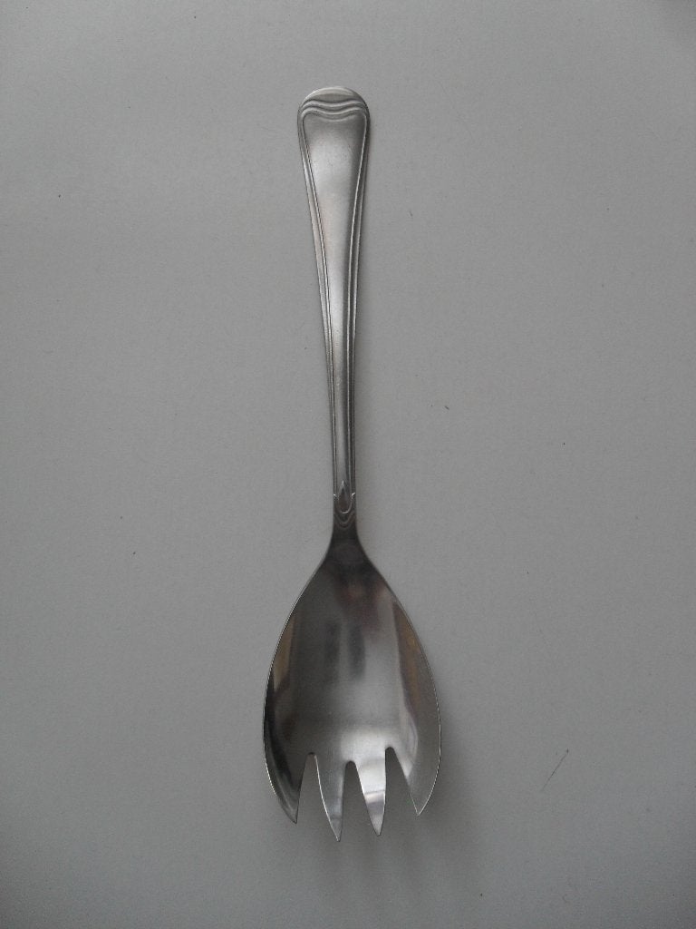 gero zilmeta div. bestekdelen nr. 527 golfje 1936-1941, Ophalen of Verzenden, Gebruikt, Rvs of Chroom