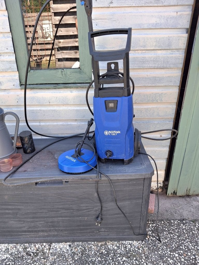 Nilfisk c120.7 hogedrukreiniger, Tuin en Terras, Hogedrukreinigers, Gebruikt, Elektrisch, Ophalen