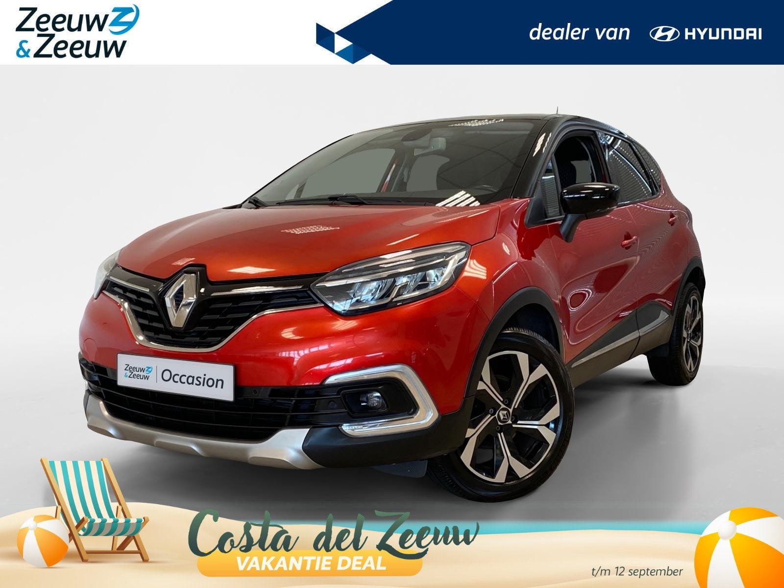 Renault Captur 1.2 TCe Intens AUTOMAAT |, Auto's, 12 maanden, Stof, Gebruikt, Euro 6