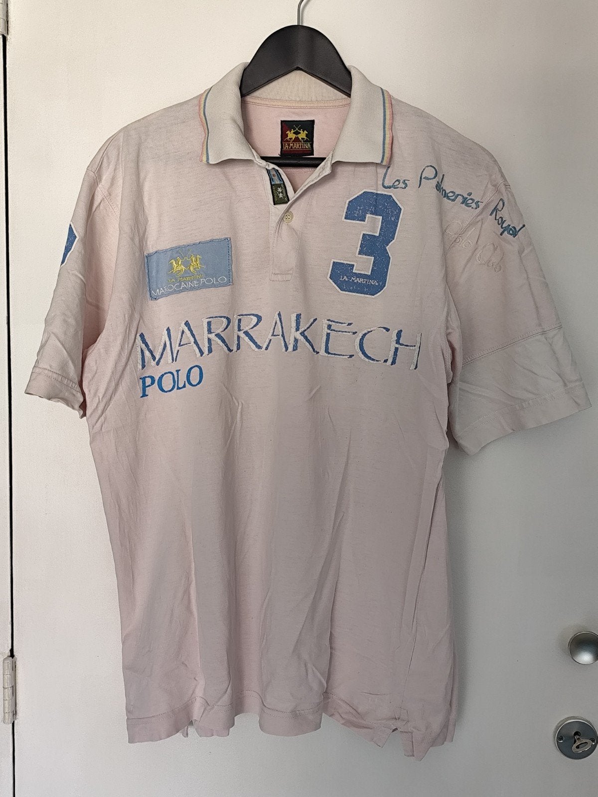 La Martina Poloshirt - Maat L, Maat 52/54 (L), Meerkleurig, Ophalen of Verzenden, Gedragen