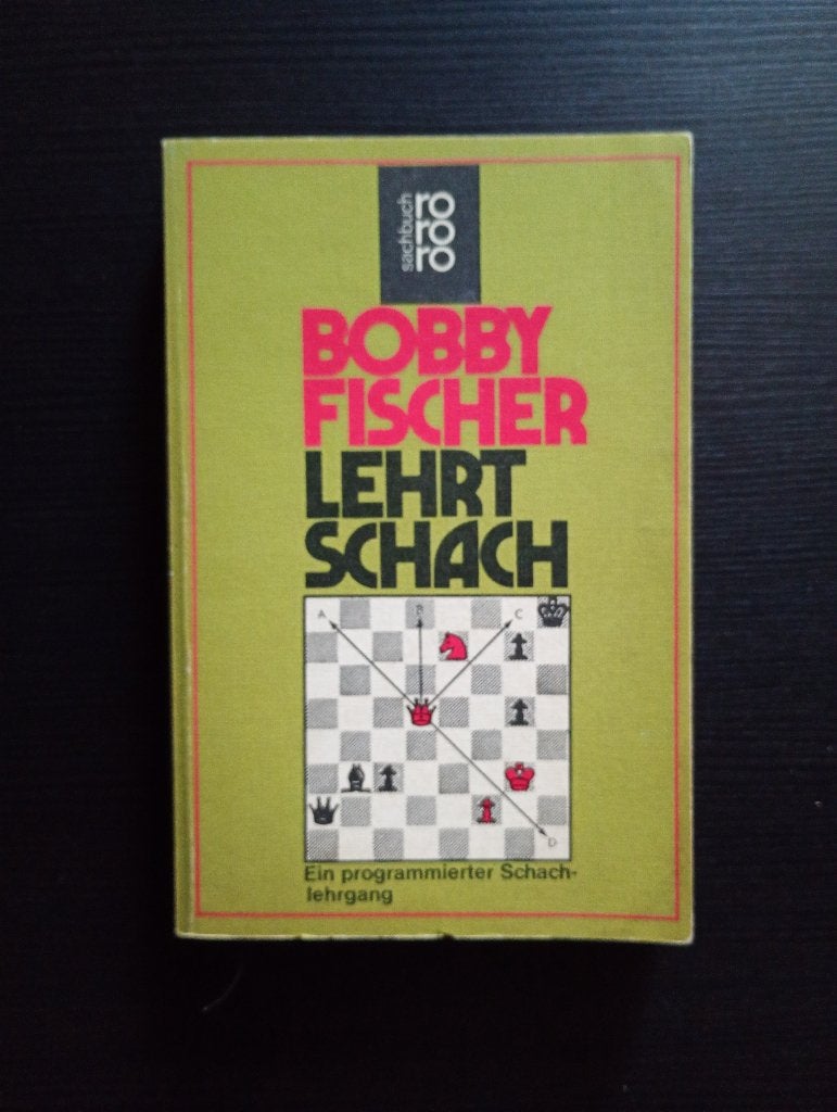 Bobby Fischer lehrt schach, Ophalen of Verzenden, Minder dan 500 stukjes, Zo goed als nieuw, Schaken