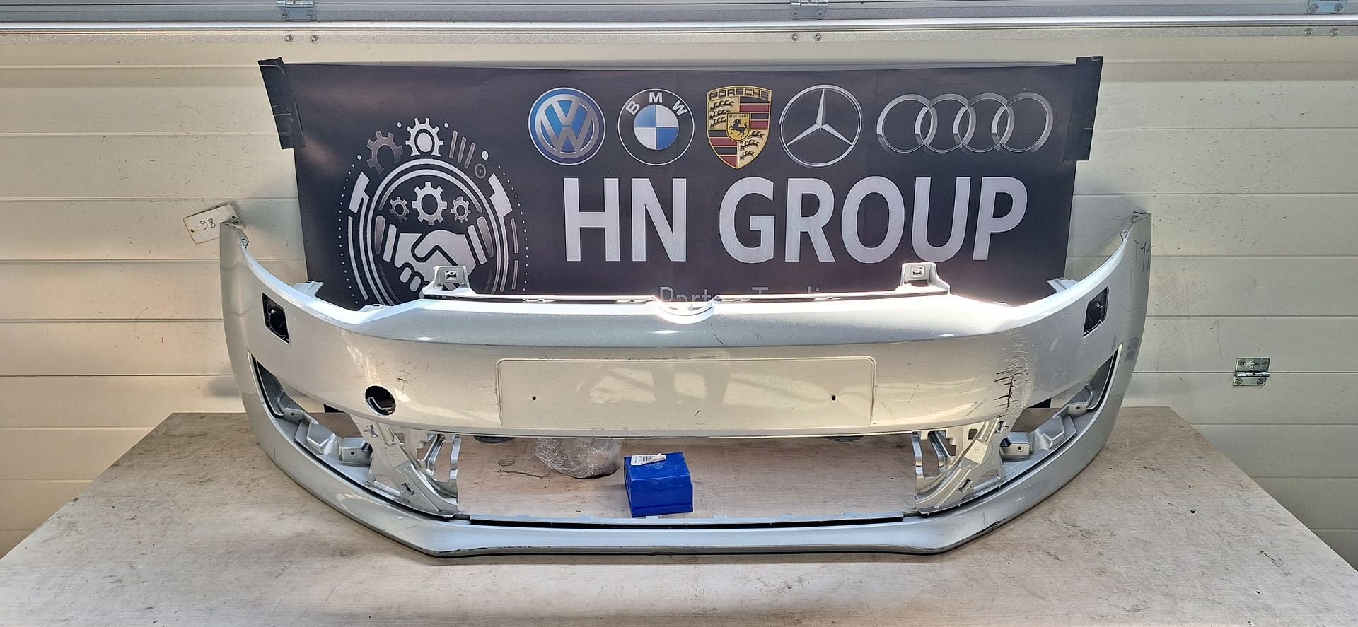 Volkswagen Polo V voorbumper, Gebruikt, -, -, Ophalen of Verzenden
