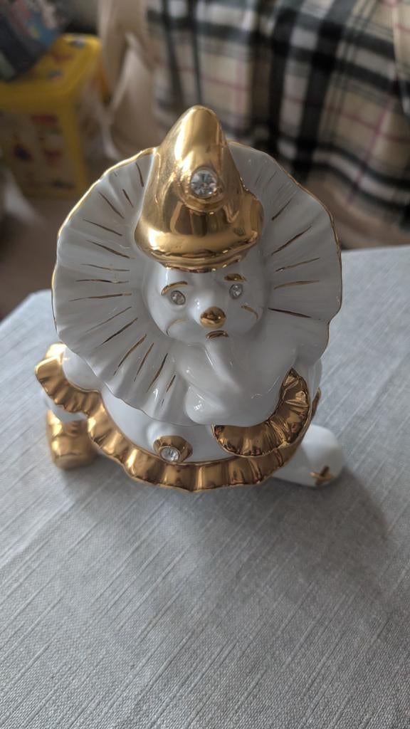 Bastiani beeldje met Swarovski steentjes, 20cm hoog, Ophalen of Verzenden