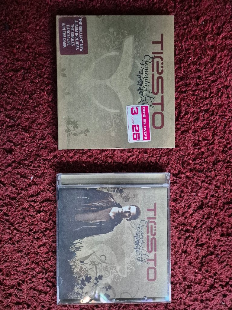 Tiesto elements of life, Ophalen of Verzenden, Zo goed als nieuw