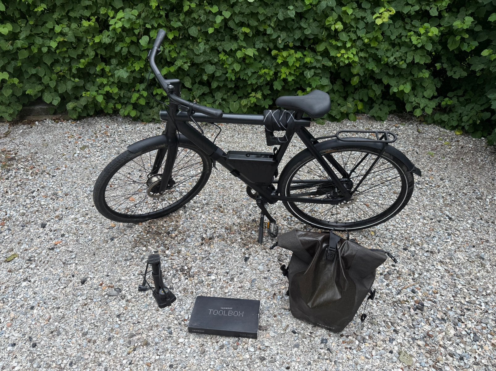 VanMoof S3 dark, Ophalen, Gebruikt