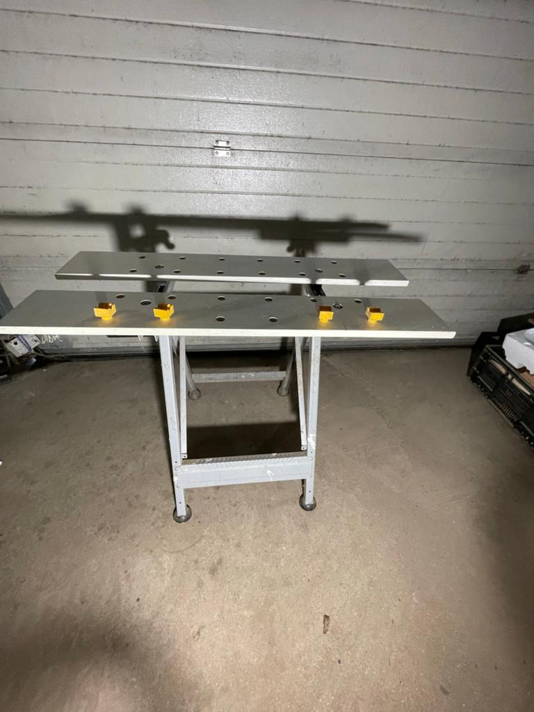 Opklapbare werkbank / klemtafel (Workmate), Doe-het-zelf en Verbouw, Werkbanken, Ophalen, Gebruikt, Inklapbaar