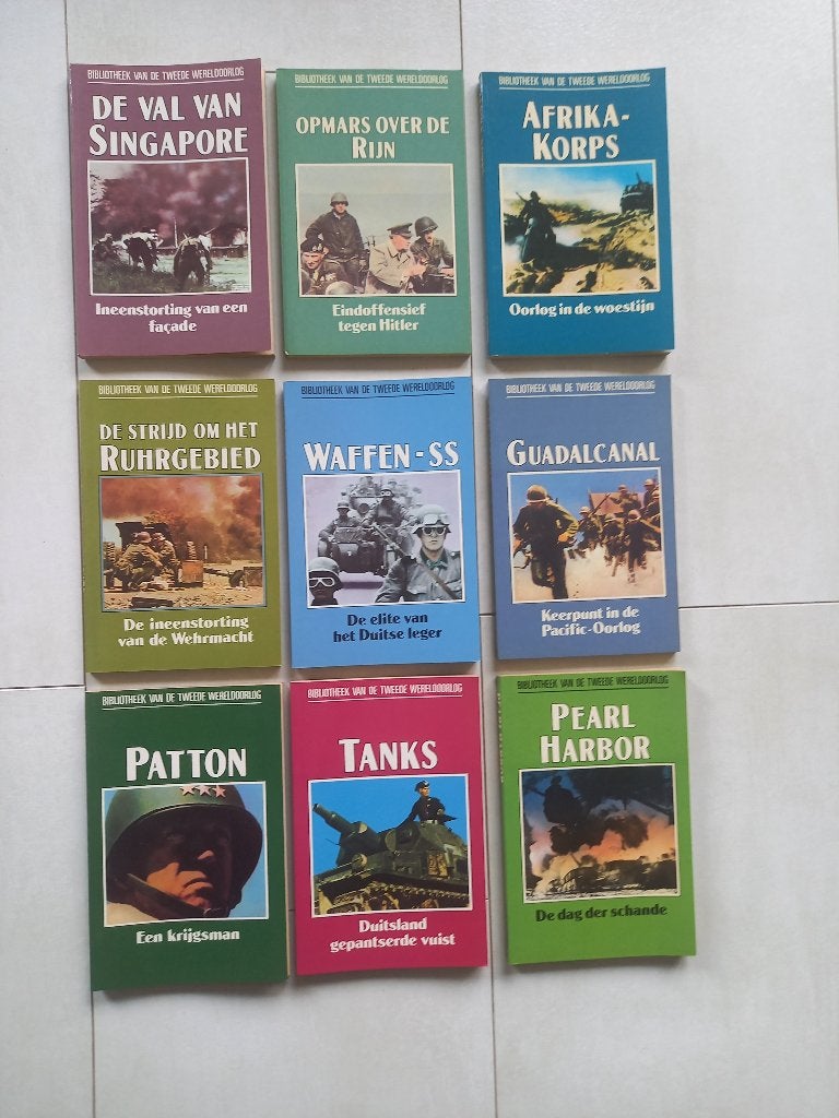 Bibliotheek van de tweede wereldoorlog 19 delen, Boeken, Ophalen of Verzenden, Tweede Wereldoorlog, Gelezen, Algemeen