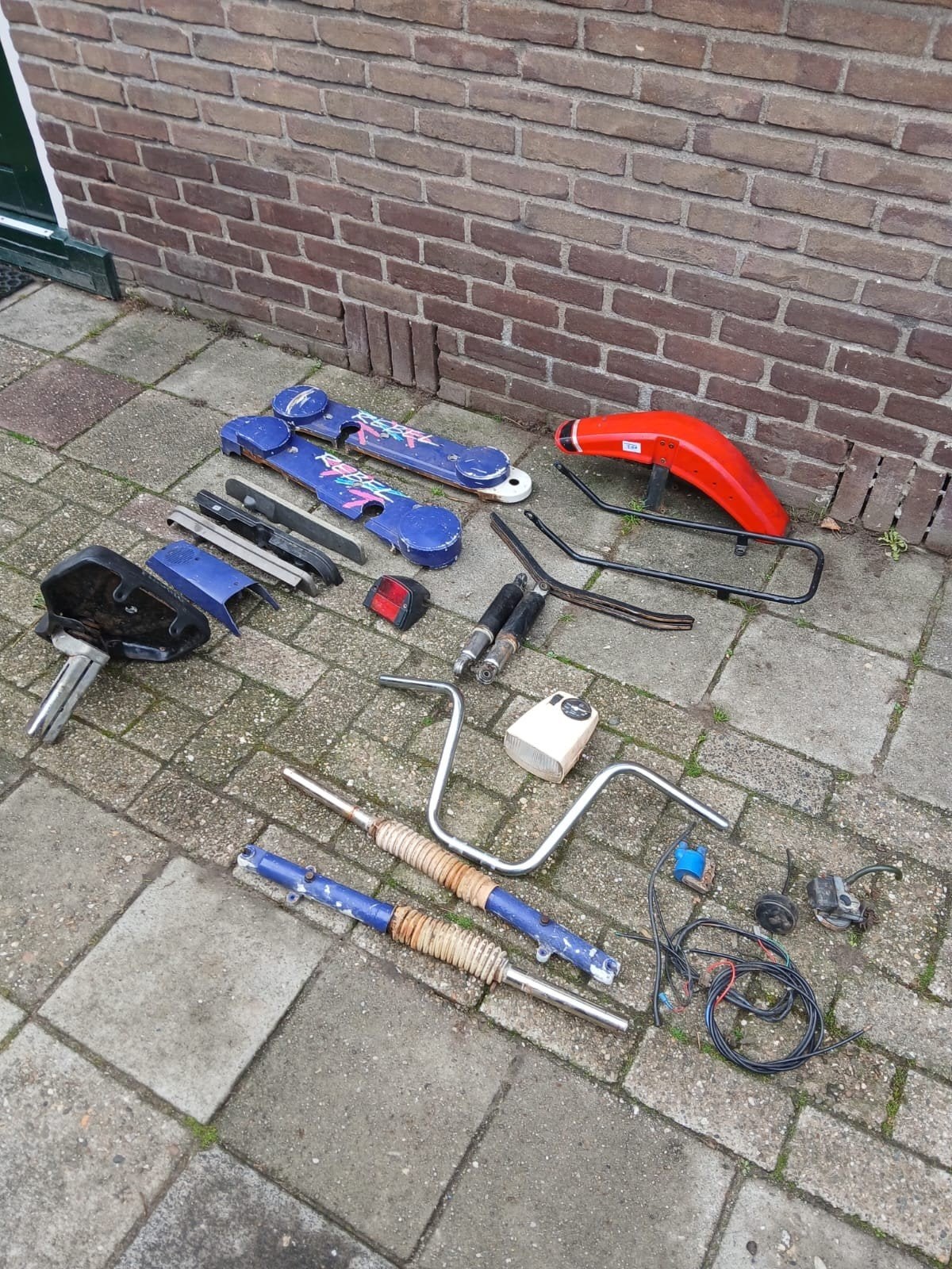 Partij Vespa Si/Rebel onderdelen., Ophalen, Gebruikt, Overige typen, Overige merken