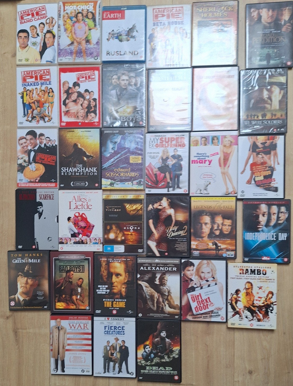 Grote collectie diverse DVD's - Actie, Komedie, Drama, Alle leeftijden, Ophalen of Verzenden, Gebruikt, Engels