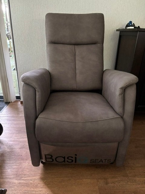 Sta-op-stoel, Flex, Maat M, stof Mozart, marble grijs, Huis en Inrichting, Fauteuils, Ophalen, Minder dan 75 cm, Zo goed als nieuw