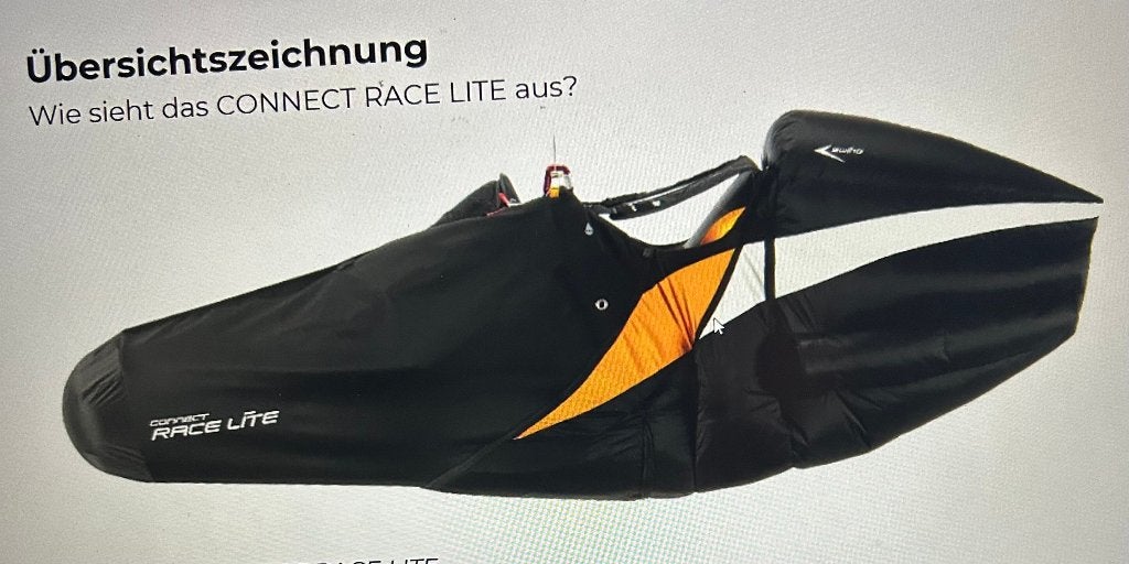 Harnas Swing Connect Race Lite L., Sport en Fitness, Zweefvliegen en Paragliding, Ophalen, Zo goed als nieuw, Zitje of Harnas