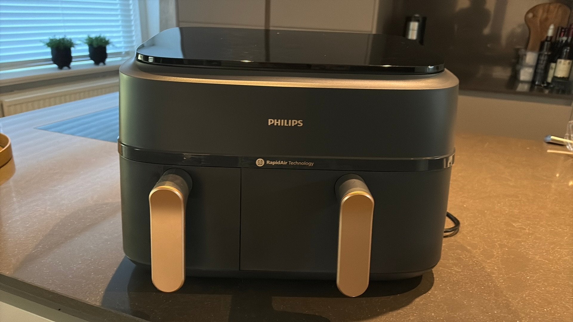 ZGAN Philips Airfryer 3000 series Dual Basket, 4 liter of meer, Ophalen, Zo goed als nieuw