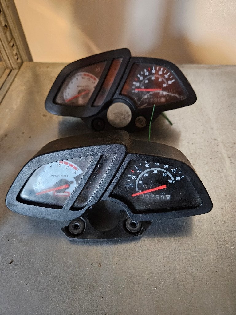 Kilometerteller Derbi Senda X-Treme Cockpit met toerenteller, Derbi, Overige typen, Ophalen of Verzenden, Teller