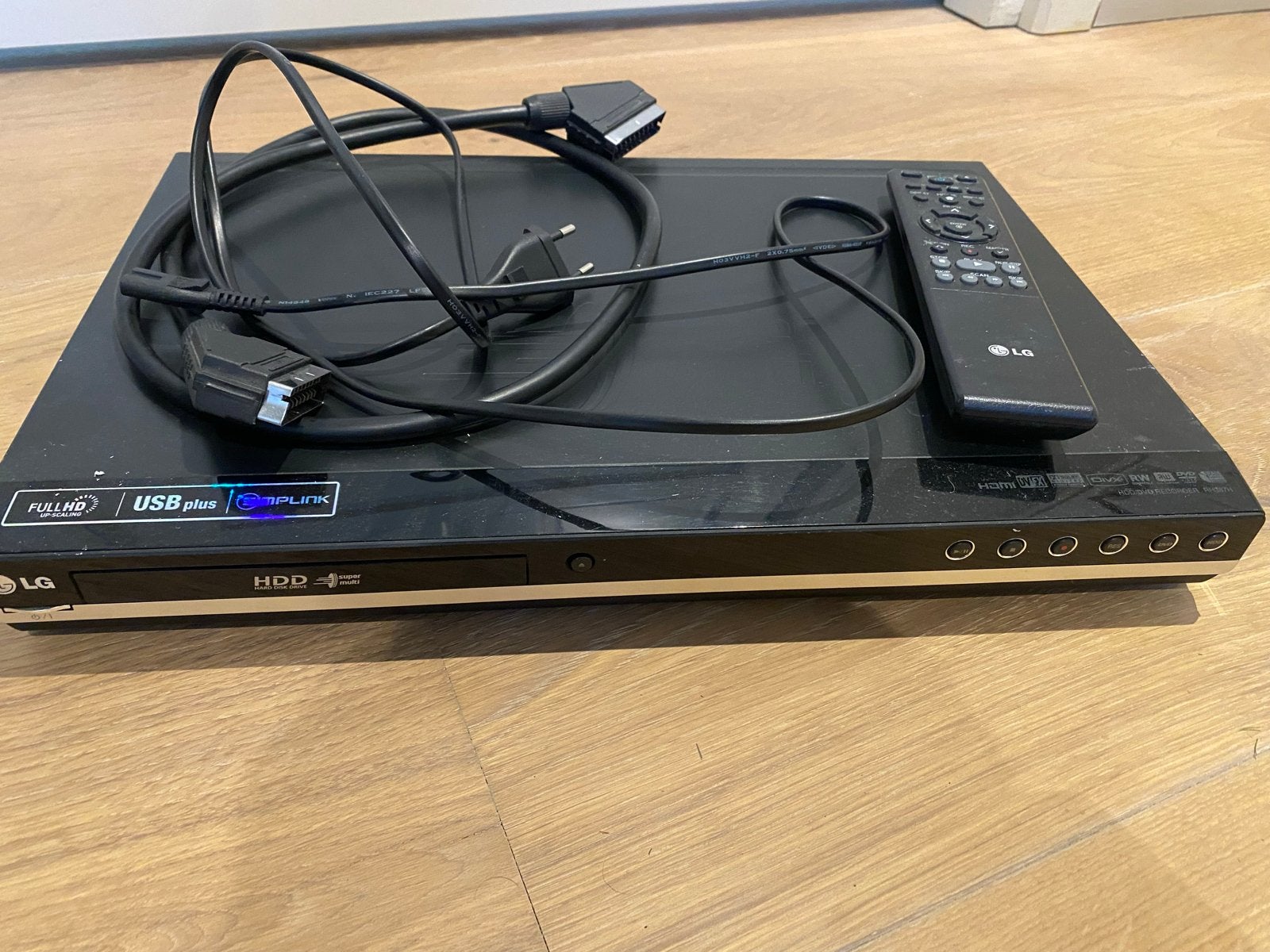 LG DVD Recorder met afstandsbediening en harddisk, Audio, Tv en Foto, Dvd-spelers, Gebruikt, Met harddisk, Dvd-recorder, Ophalen of Verzenden
