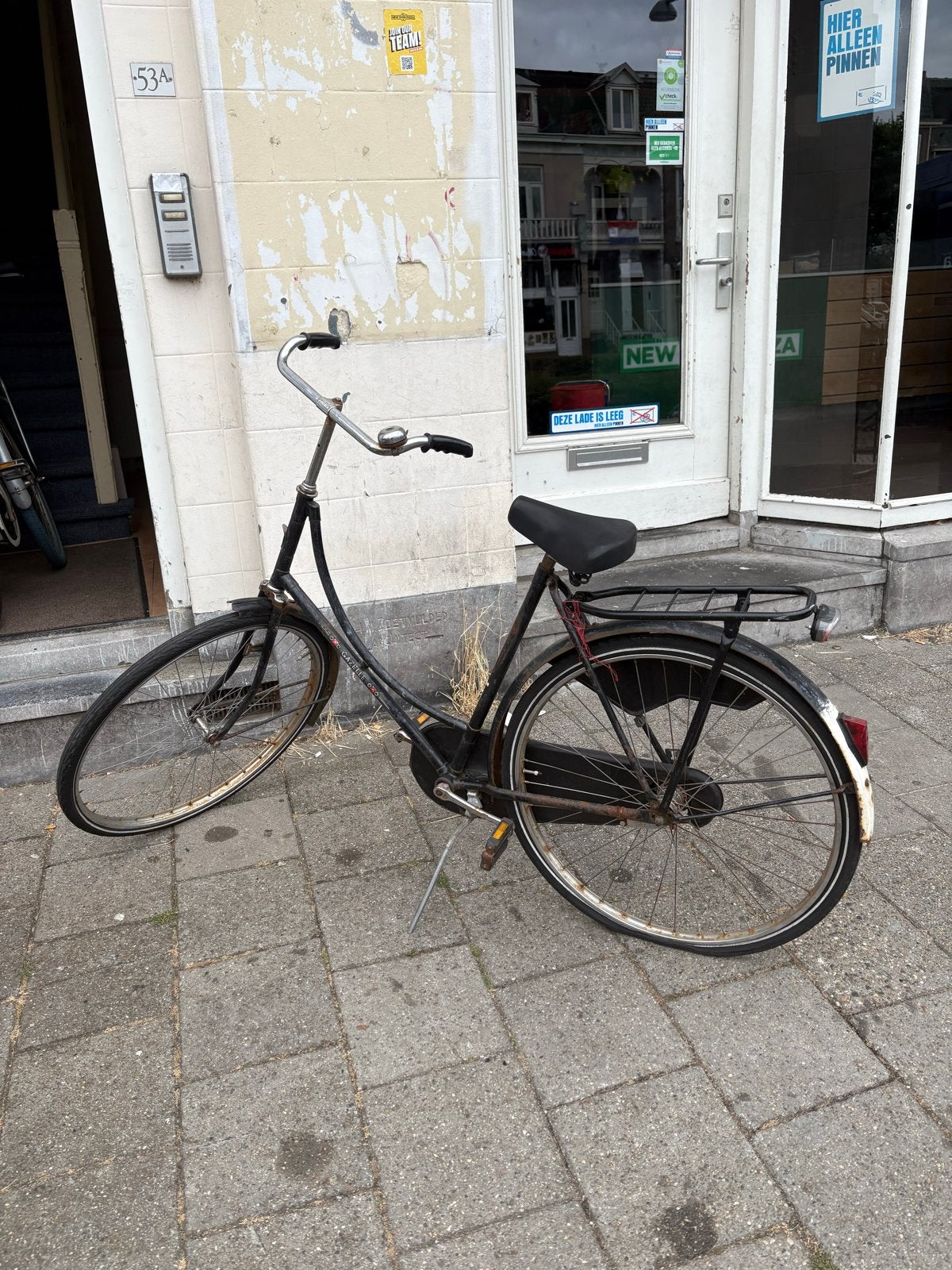 Kapotte oudd Gazelle damesfiets - Opknapper, Ophalen, Velgrem, Versnellingen, Gazelle