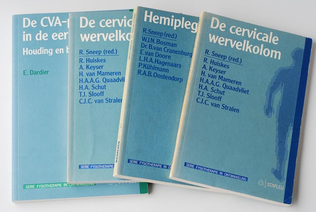 Fysiotherapie en ontwikkeling - 3 studieboeken, Boeken, Studieboeken en Cursussen, Verzenden, Beta, Zo goed als nieuw