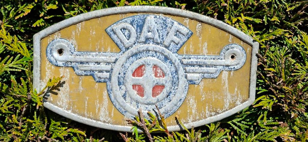 D A F  embleem, Ophalen of Verzenden
