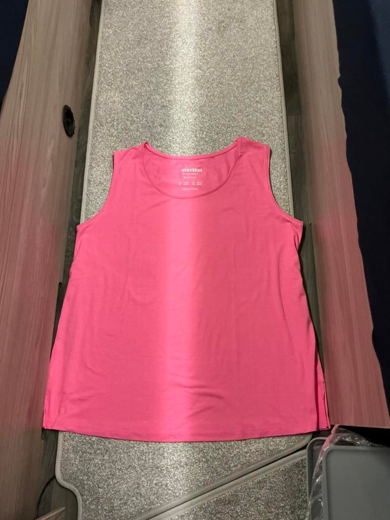 Merk:Ulla Popken shirt maat 46/48 kleur Fuchsia Rose., Kleding | Dames, Nieuw, Ulla Popken, Ophalen of Verzenden, Roze