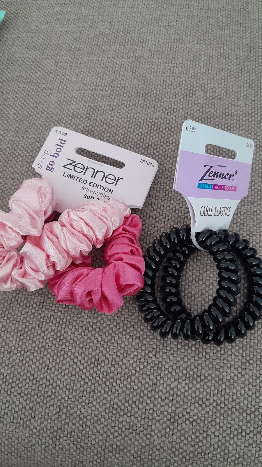 Zenner Haaraccessoires: Scrunchies & Kabel Elastieken, Sieraden, Tassen en Uiterlijk, Uiterlijk | Haarverzorging, Ophalen of Verzenden