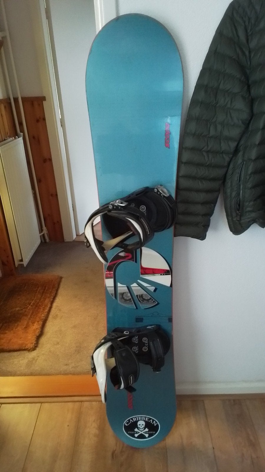Snowboard 154cm met Burton bindingen, Sport en Fitness, Snowboarden, Ophalen, Board