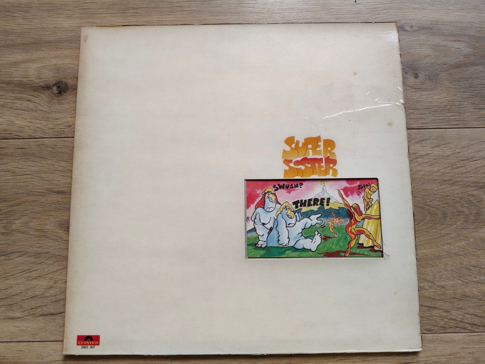 Neder art rock SUPERSISTER : PUDDING EN GISTEREN, Ophalen of Verzenden, Gebruikt, 12 inch, Progressive Rock