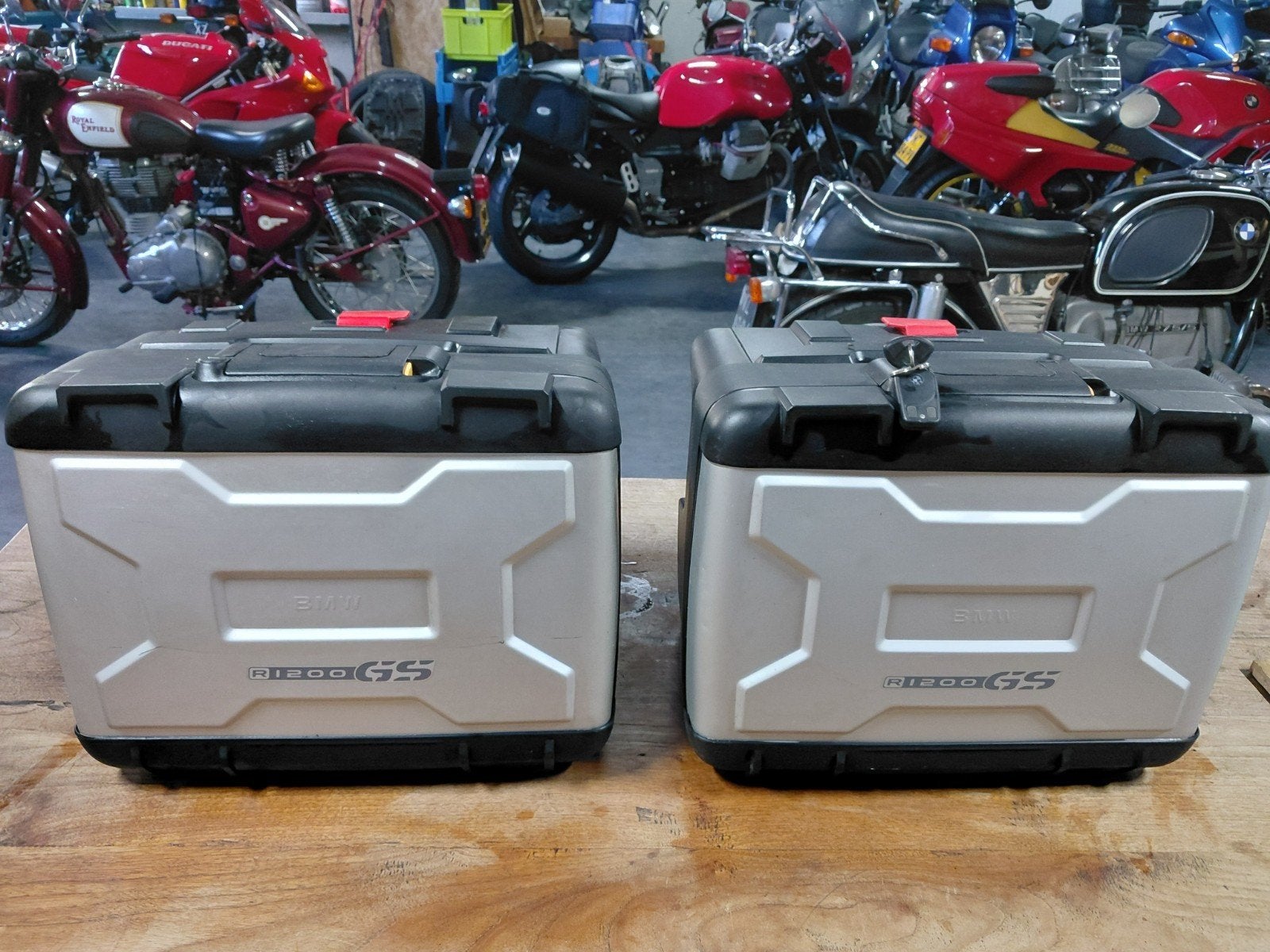 Vario kofferset R1200GS 2004-2012, Ophalen