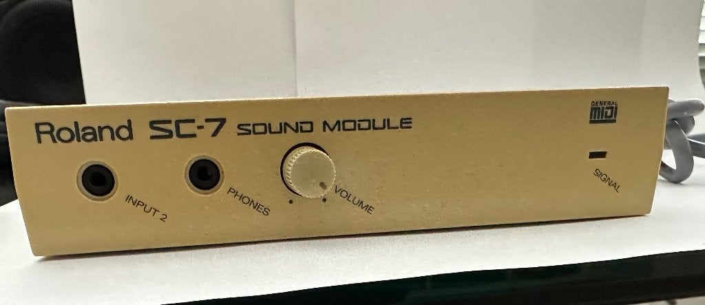 Roland SC-7 Soundmodule, Ophalen of Verzenden, Gebruikt, Roland