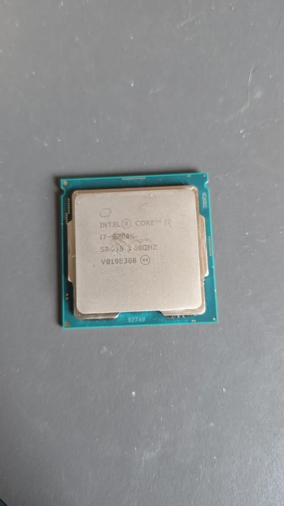Intel i7 9700K, Computers en Software, Processors, Ophalen of Verzenden, Gebruikt, Intel Core i7, 3 tot 4 Ghz