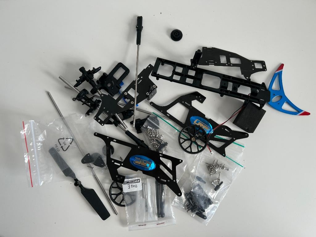 Lotje LRP helicopter onderdelen rc modelbouw