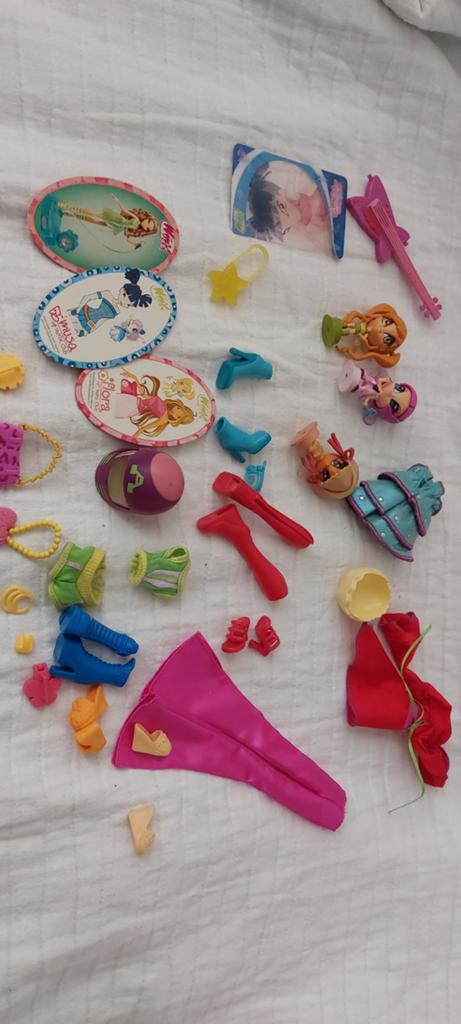 Winx accessoires los of samen barbie, Kinderen en Baby's, Speelgoed | Poppen, Ophalen of Verzenden, Gebruikt, Barbie