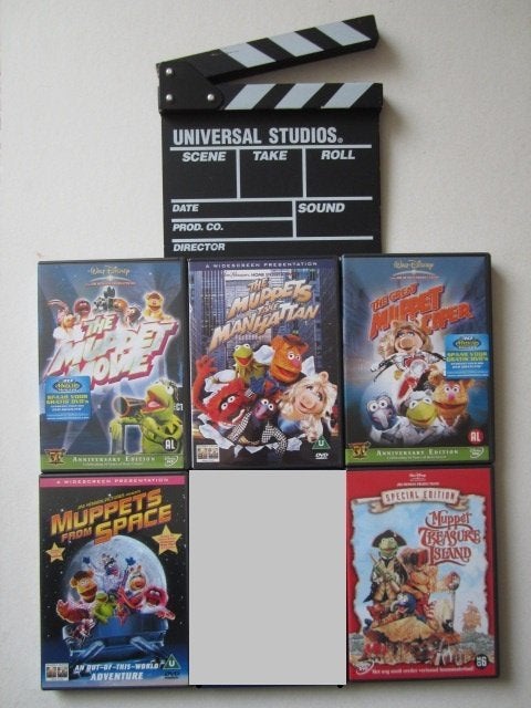 Muppets movies Muppet DVD films, Alle leeftijden, Ophalen of Verzenden, Zo goed als nieuw
