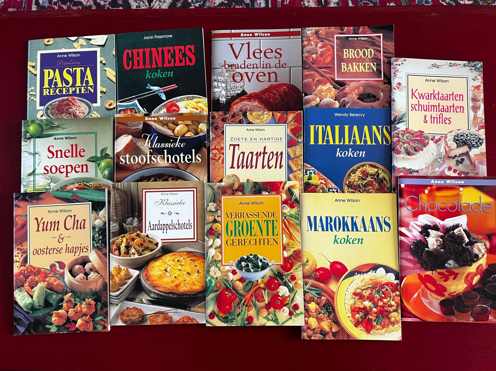 Set van 14 praktische kookboekjes, Ophalen of Verzenden, Gelezen, Azië en Oosters, Voorgerechten en Soepen
