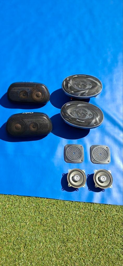 Pioneer en Osio speakers voor klassiekers (o.a. Opel Manta), Auto diversen, Ophalen of Verzenden, Gebruikt