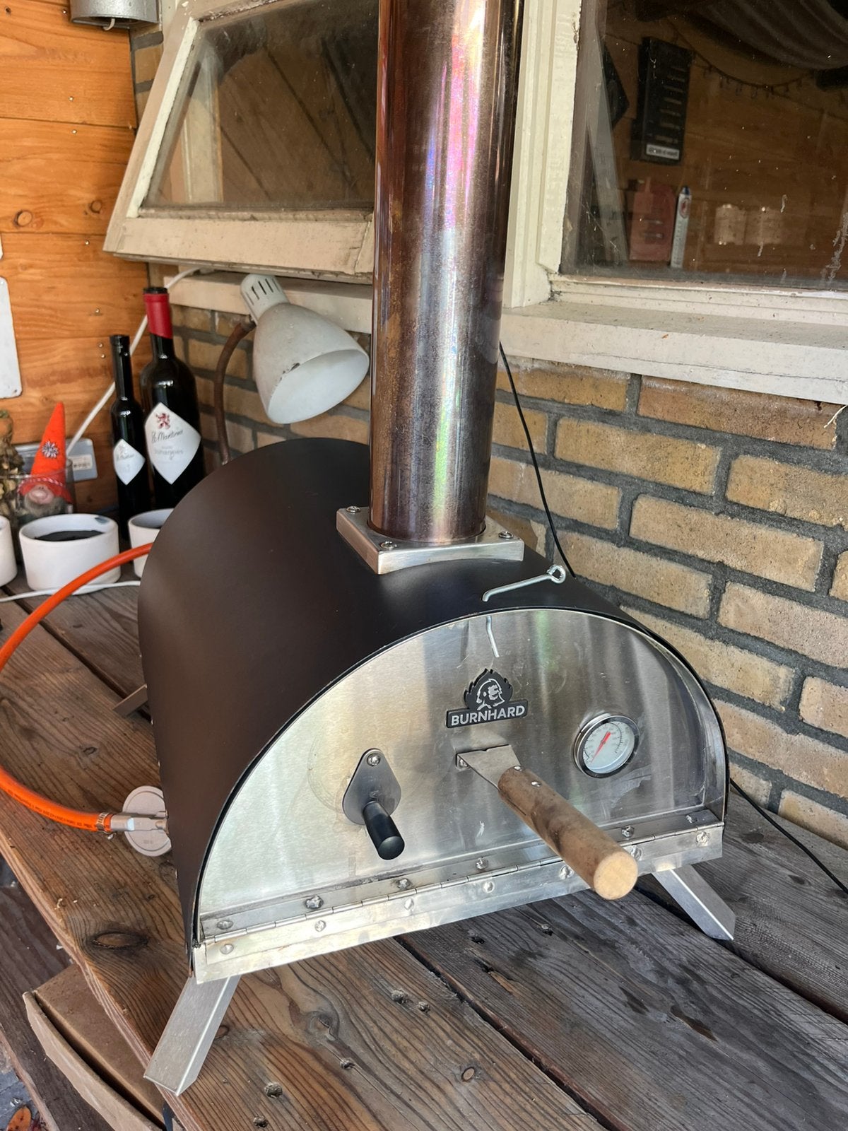 Burnhard Nero pizzaoven met gasmodule, Ophalen of Verzenden