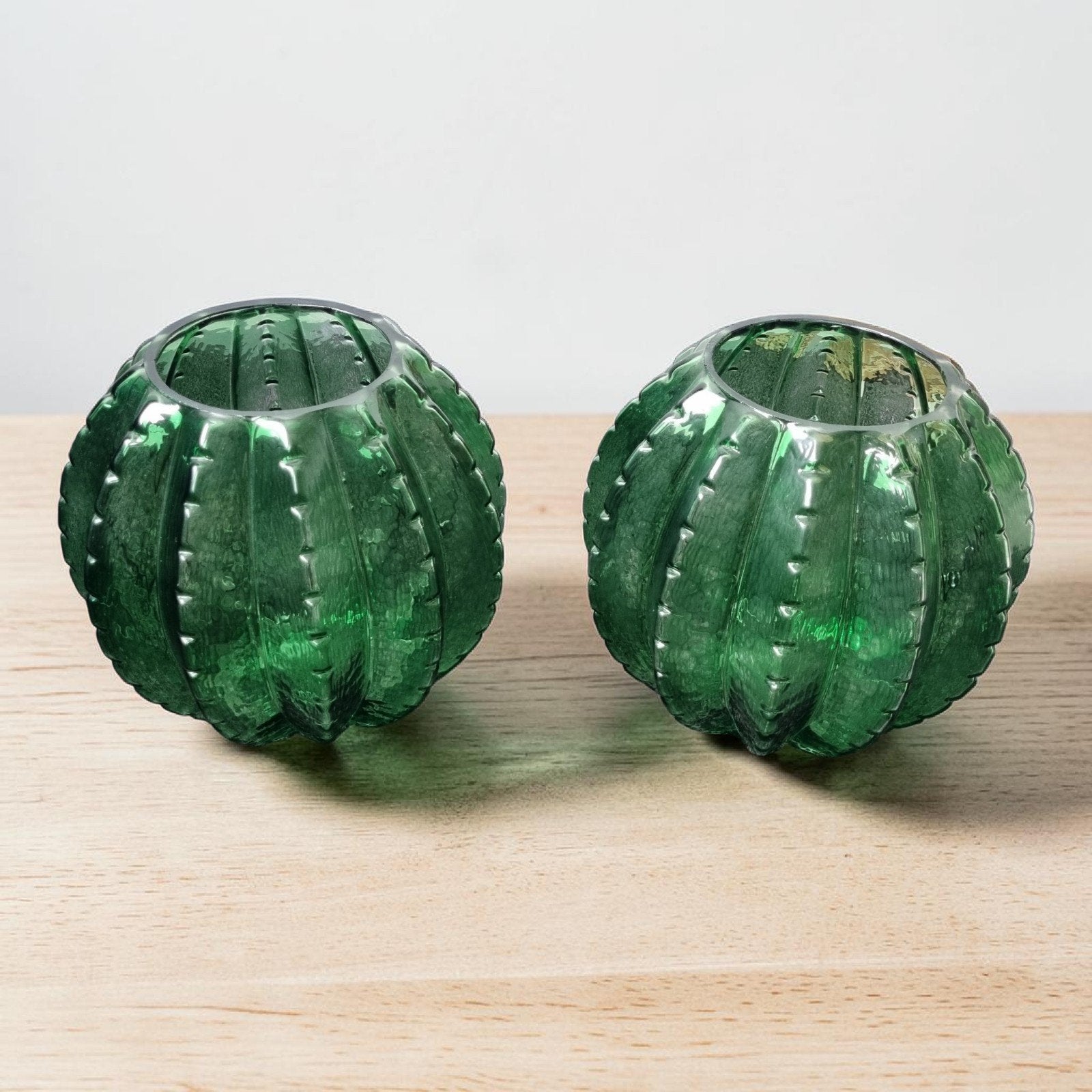 Groene cactus vaas cactus vazen groen, Huis en Inrichting, Ophalen of Verzenden, Groen
